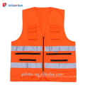 EN471 / ANSI SEA 107 3M chaqueta de seguridad de alta visibilidad bolsillo de chaleco reflectante